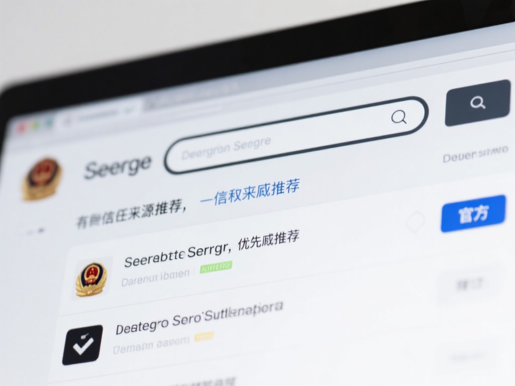 通过搜索引擎的可信来源推荐：一些权威的搜索引擎结果